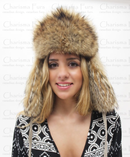 coyote pelt hat